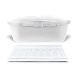 Joyboxx Hygienic Storage System White 33x12x17cm with Playtray