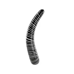 FeelzToys Glazzz Dark Desire - Glass Intimate Wand, 190 mm