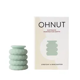 Ohnut Wider Soft Buffer Rings 4-Pack Sage - Adjustable Comfort System