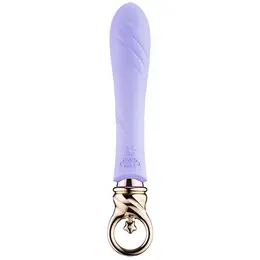ZALO Courage Fantasy Violet - Flexible USB-Rechargeable Massager, Heated