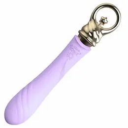 ZALO Courage Fantasy Violet - Flexible USB-Rechargeable Massager, Heated
