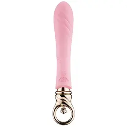 ZALO Courage Fairy Pink - Premium Silicone Vibrating Device, Heated, USB
