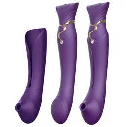 ZALO Queen Set Twilight Purple - PulseWave System & App Control