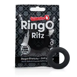 Screaming O RingO Ritz Black - Premium Liquid Silicone Comfort Ring