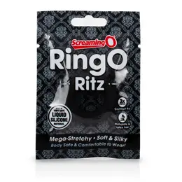 Screaming O RingO Ritz Black - Premium Liquid Silicone Comfort Ring