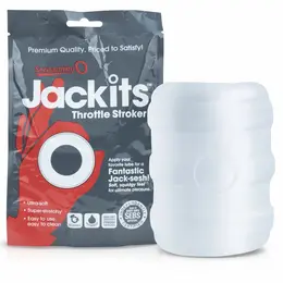 Screaming O Jackits Throttle Flexible Intimate Device SEBS Transparent