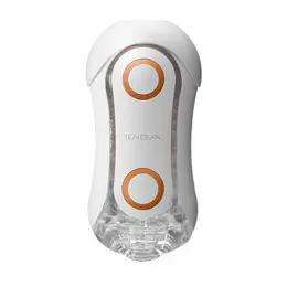 Tenga Flip Orb Orange Crash Intimate Device with Flexible Nodes