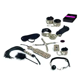 Master & Slave Bondage Set Beige - Complete Role Play Accessory Kit
