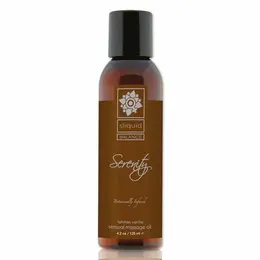 Sliquid Balance Serenity Massage Oil 125ml - Tahitian Vanilla Aroma