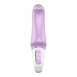 Satisfyer Charming Smile Silicone Intimate Massager, Pink, Waterproof