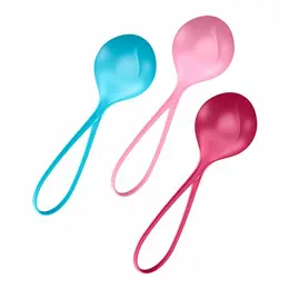 Satisfyer Strengthening Balls Silicone Pelvic Muscle Training Set 3pcs