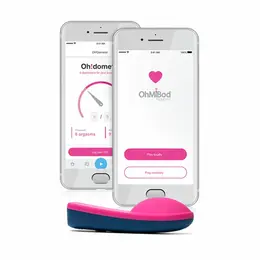 OhMiBod blueMotion Nex 1 Gen2 App-Controlled Wearable Massager Blue