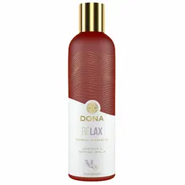 Dona Massage Oil Relax Lavender & Tahitian Vanilla 120ml Vegan Formula