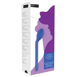 B Swish Bgee Classic Plus Denim - Multifunctional Waterproof Massager 20 cm