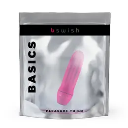 B Swish Bmine Basic Compact Massage Device Magenta 5 Functions Waterproof