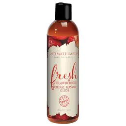 Intimate Earth Fresh Strawberries Flavored Lubricant 60 ml
