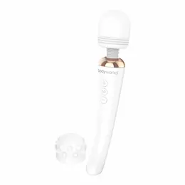 Bodywand Curve Rechargeable Wand Massager White - Ergonomic Design