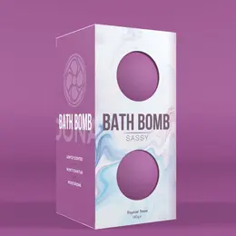 Dona Bath Bomb Sassy Tropical Tease 140g - Aromatic Spa Sphere