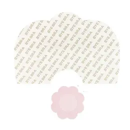 Bye Bra Breast Lift Tape & Silk Covers D-F Nude Set of 3 Pairs