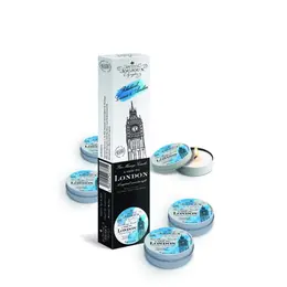 Petits Joujoux Massage Candle Refill London 33g 5-Pack Rhubarb Amber Cassis
