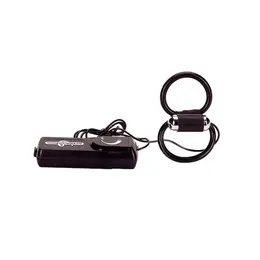 X-Factor Dual Vibrating Intimate Support Ring System Black