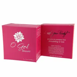 Sliquid Organics O Gel Cube 60ml - Botanical Stimulating Gel Travel Pack