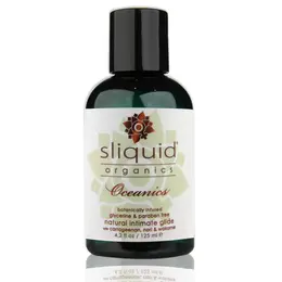 Sliquid Organics Oceanics Natural Lubricant 125ml - Seaweed Infusion, Vegan