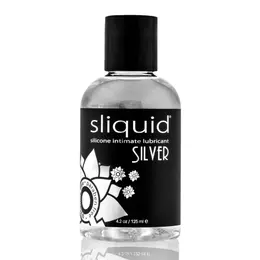 Sliquid Naturals Silver Silicone Lubricant 125 ml - Long-Lasting Formula
