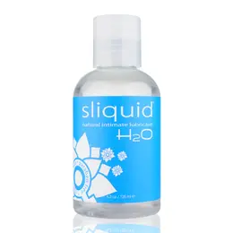 Sliquid Naturals H2O Water-Based Lubricant 125ml Vegan Formula