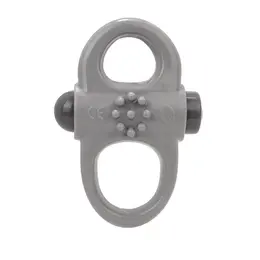 The Screaming O Charged Yoga Flexible Vibe Ring Grey Rechargeable