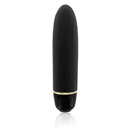 Rianne S Classique Stud Black - Compact Waterproof Intimate Massager 12cm