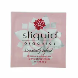 Sliquid Organics O Gel Stimulating Lubricant 5 ml Tester