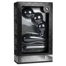 Rocks-Off Big-Boy Intense 10-Speed Silicone Black Massager