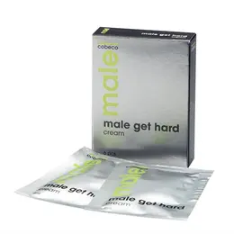Cobeco Male Get Hard Cream Sachets 6x4ml - Support Formula for Men