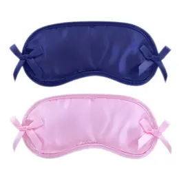 LoversPremium Satin Blindfold Set Pink & Blue - 2 Adjustable Pieces