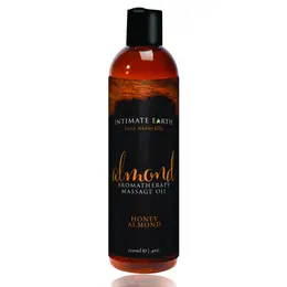 Intimate Earth Massage Oil Almond 120ml - Natural Body Care Formula