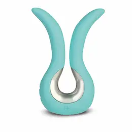 Gvibe Mini Tiffany Mint Dual Motor Silicone Intimate Device 10.5cm