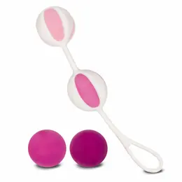Gvibe Geisha Balls 2 Pink - Multi-Weight Silicone Training Set 30mm