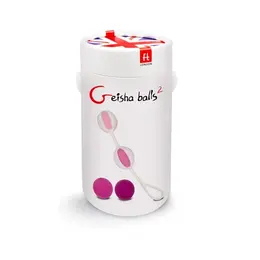 Gvibe Geisha Balls 2 Pink - Multi-Weight Silicone Training Set 30mm