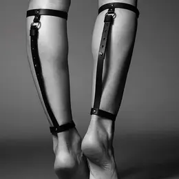Bijoux Indiscrets Maze Adjustable Leg Garter Black - Fashion Accessory
