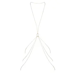 Bijoux Indiscrets Magnifique 8 Body Chain Gold - Adjustable Jewelry Accessory