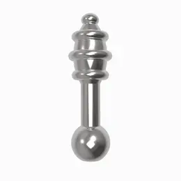 Diogol Jaz NH 35mm Vibrating Aluminium Plug - 7 Modes, Medical Grade