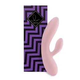 FeelzToys Lea Dual Motor Intimate Device Soft Pink Silicone 202mm