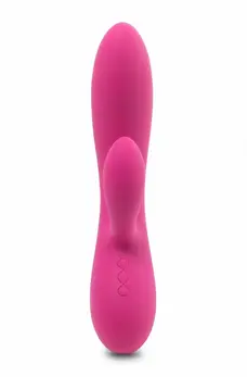 FeelzToys Lea Pink Dual-Motor Silicone Intimate Wellness Device 202mm