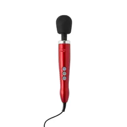 Doxy Die Cast Wand Massager Red - Premium Metal Body, EU Plug