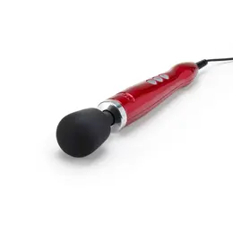Doxy Die Cast Wand Massager Red - Premium Metal Body, EU Plug