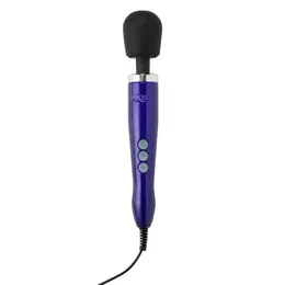 Doxy Die Cast Wand Massager Purple - Premium Metal, Universal Voltage