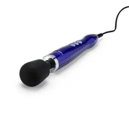 Doxy Die Cast Wand Massager Purple - Premium Metal, Universal Voltage
