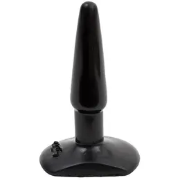 Doc Johnson Classic Small Black Anal Plug 10 cm Slim Design