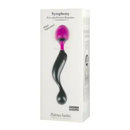 Adrien Lastic Symphony Rechargeable Wand Massager, Flexible Silicone 21cm